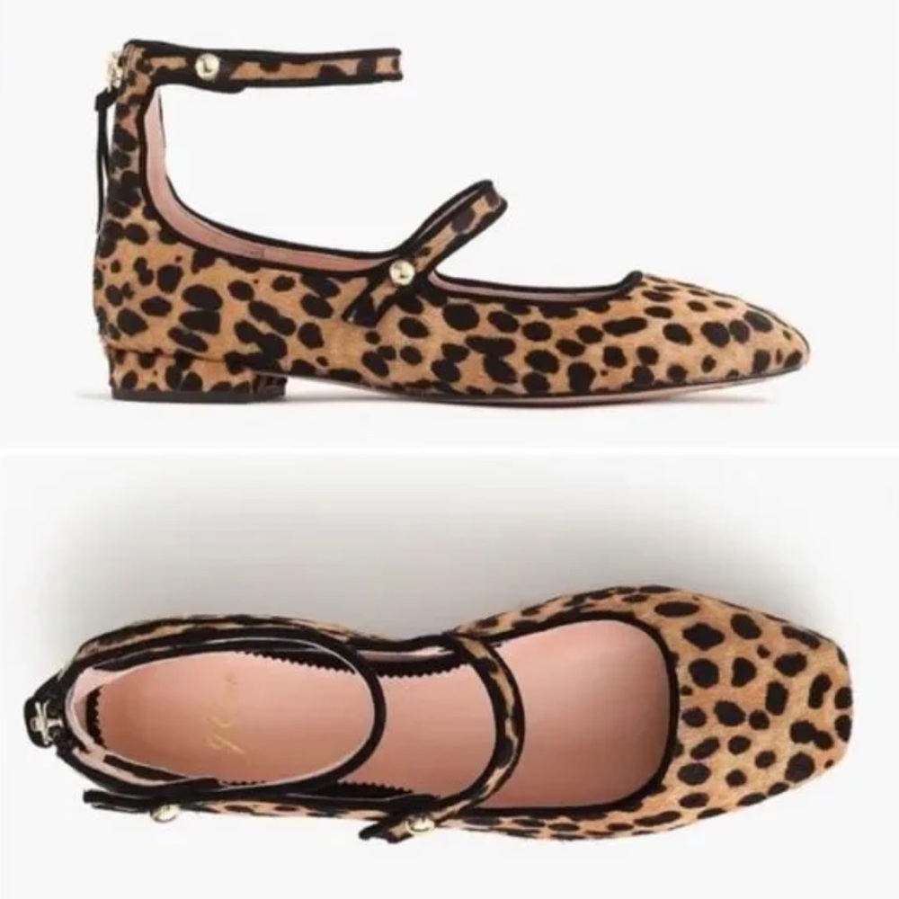 J. Crew Leopard Print Flats